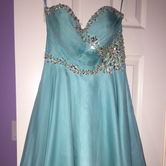 beautiful baby blue dresses